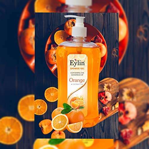 Eylin Morning Tonic Orange Extract Enhanced Shower Gel (1 L) 1
