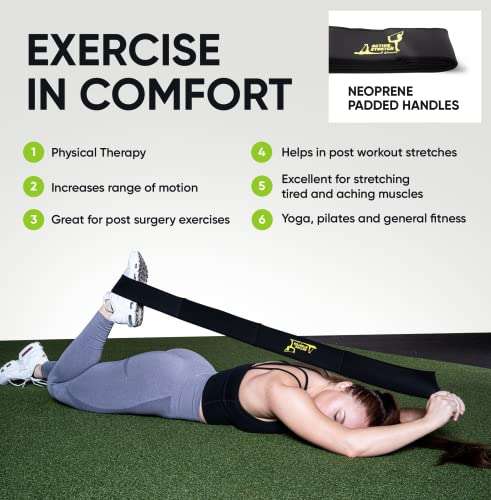 Core Prodigy Active Stretch - Wide Loop Stretching Strap 5