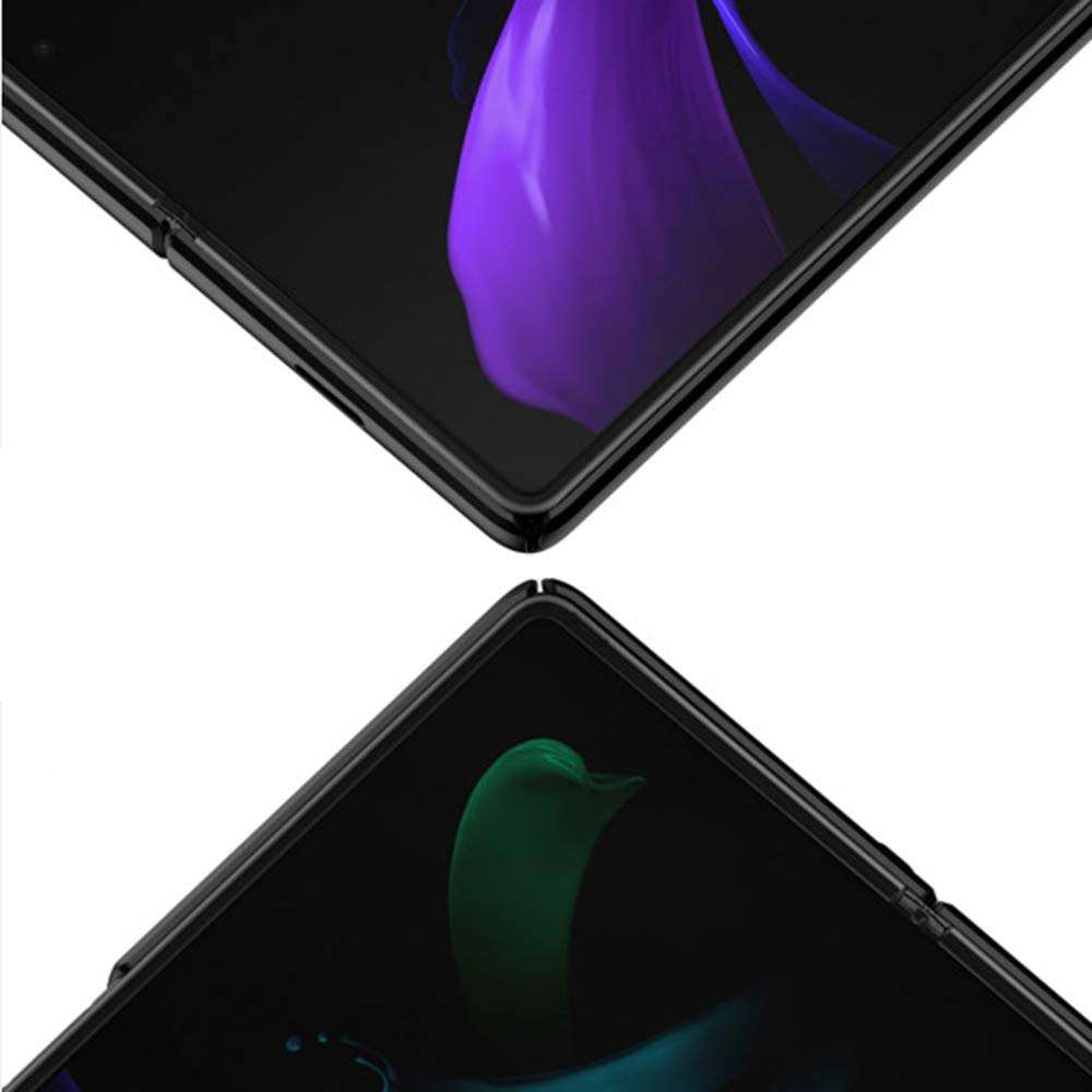 DOOTOO for Samsung Galaxy Z Fold 2 5G Case Luxury Hard PC Shockproof Armor with Ring Holder Full Protection Cover for Samsung Galaxy Z Fold 2 5G, Green 4