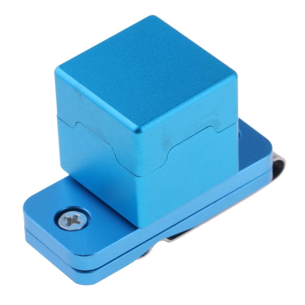 CALANDIS Billiard Chalk Holder Snooker Pool Box with Chalk Clips Billiard Accessories 6