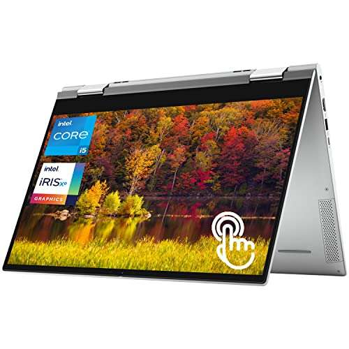 2022 Newest Dell Inspiron 7506 2-in-1 Laptop, 15.6" Full HD Touchscreen, Intel Core i5-1135G7, 16GB RAM, 1TB SSD, Webcam, Backlit Keyboard, Fingerprint Reader, HDMI, Wi-Fi 6, Windows 11 Home