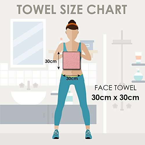 Story@Home Combo Set of 21 Piece 100% Cotton Towel Soft Bath Face Hand Towels Multicolour 4