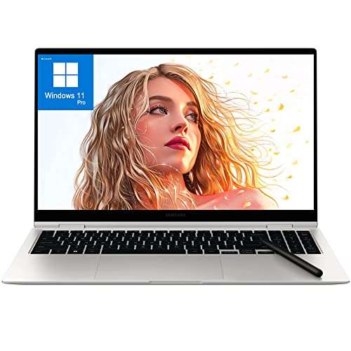 SAMSUNG Galaxy Book2 Pro 360 2-in-1 Laptop, 15.6” AMOLED Touch Screen, Intel 12th Gen Evo 12-Core i7-1260P, Intel Iris Xe Graphics, Backlit KB, Fingerprint, 16GB LPDDR5 RAM, 1TB SSD, Win11 PRO 1