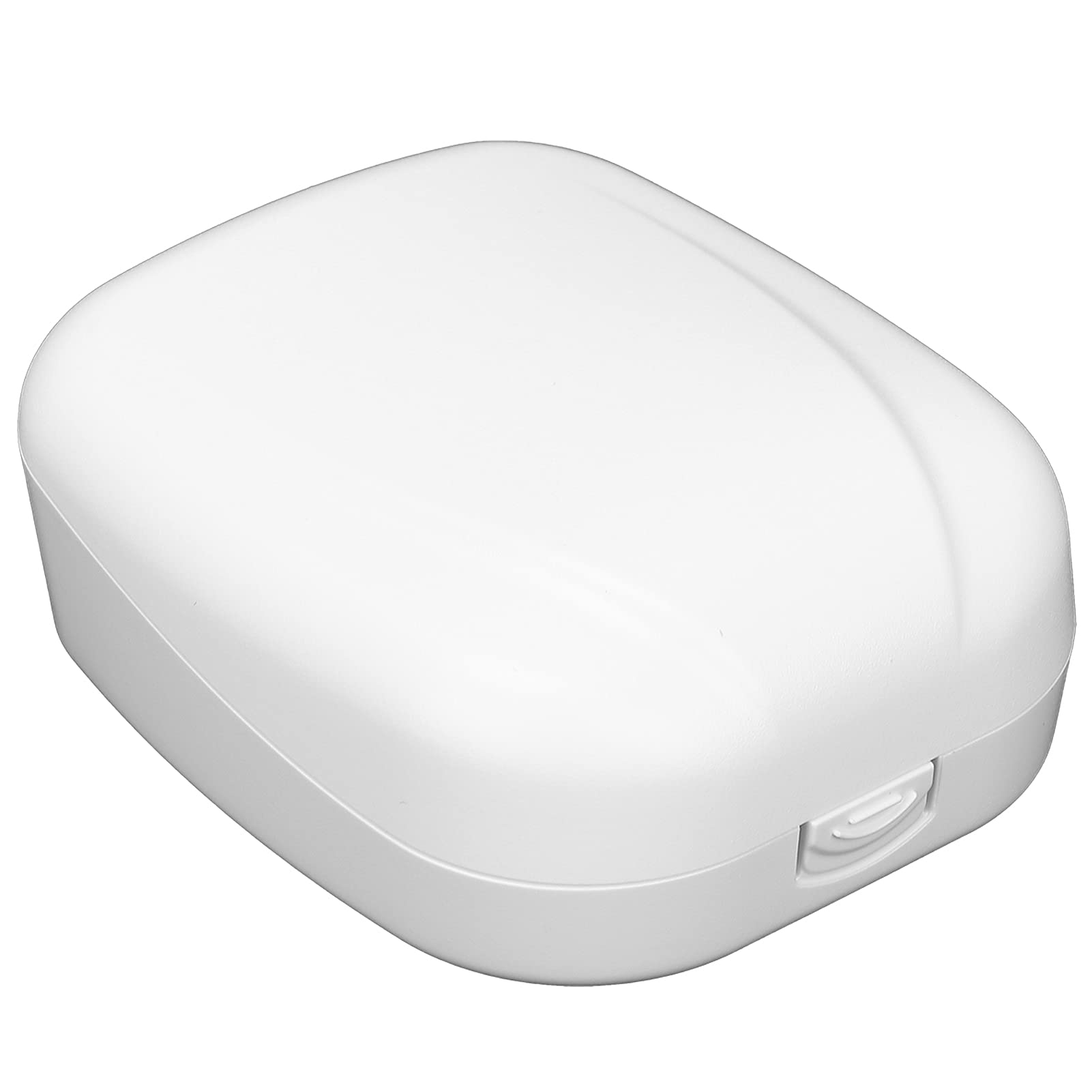 Hard Storage Box, Small ABS+Silicone White Portable Case Convenient for Protection Box for Storage 1