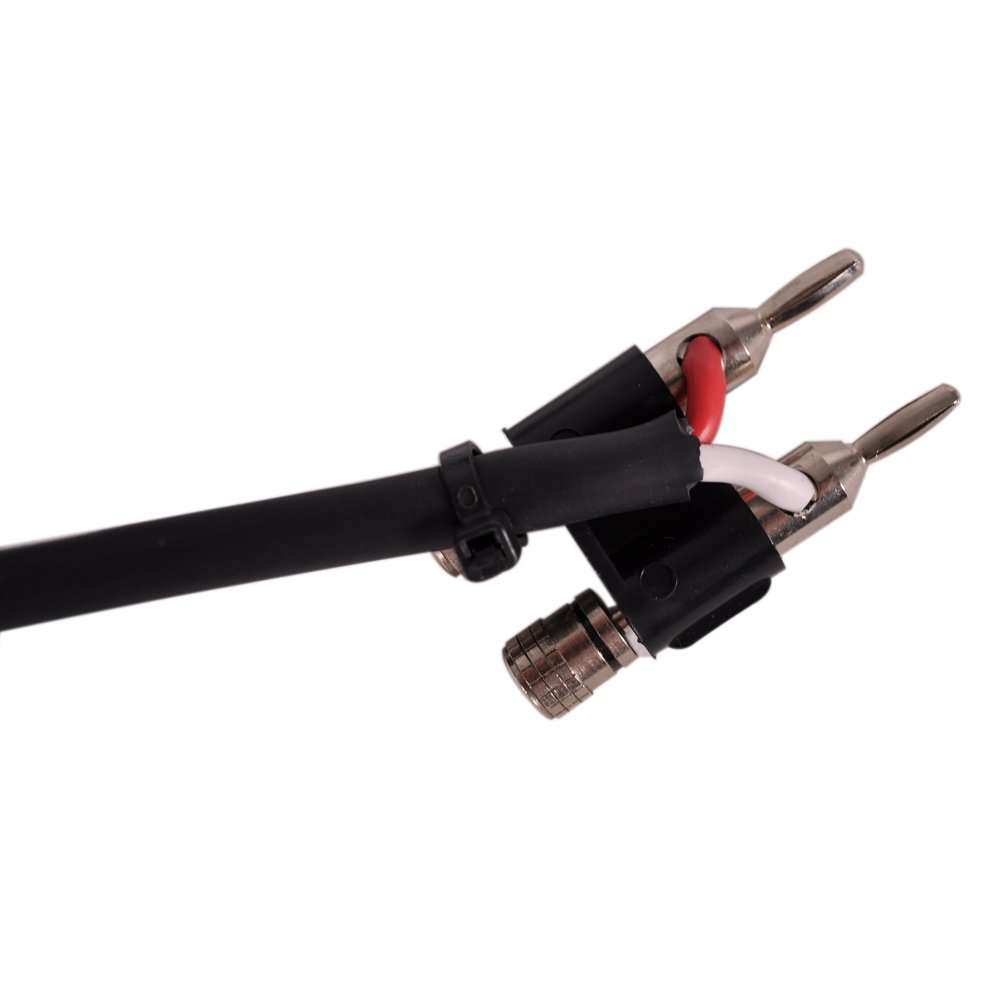Seismic Audio BS12Q5-2Pack Pro Audio Banana to Speakon 12-Gauge 2 Conductor, Pair 3