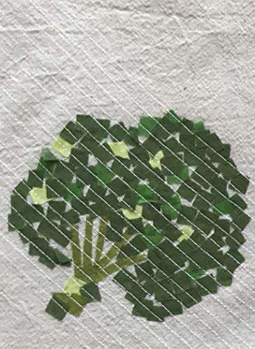 Calyz Textiles Green Broccoli Kitchen Towel 1