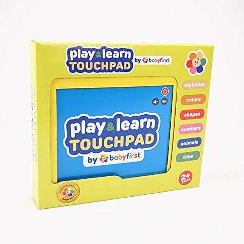 Play and Learn Touchpad by babyfirst tv Baby and Toddler Learning Educational Interactive Toy, for Baby's First Birthday or Baby Shower, Infant 1
