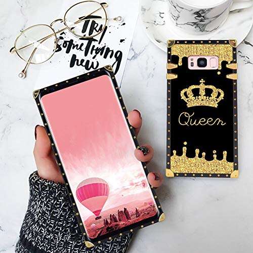 Queen Golden Crown Cell Phone Case Fit Samsung Galaxy S8 (2017) [5.8inch] 3