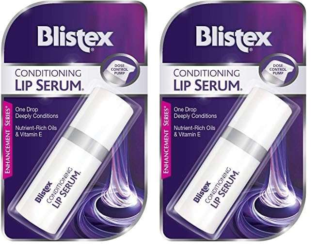 Blistex LipCare Conditioning Lip Serum Moisturizer With Dose Control Pump, 0.30 Fl Oz (Pack of 2) 1
