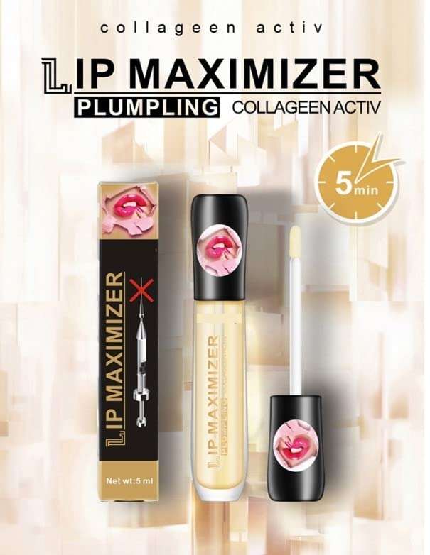 Lip Plumper Vitamin E, Lip Maximizer Hyaluronic Lip Plumper for Moisturize, Plumping Lip Oil Lip Enhancer Plumper Lip Care Serum (Color : 3pcs) 4