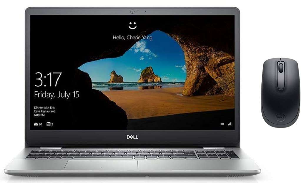 Dell Inspiron 3501 15.6-inch FHD Laptop (11th Gen Core i5-1135G7/8GB/1TB HDD/Windows 10 + MS Office 2019), Soft Mint+Dell Wireless Mouse WM118