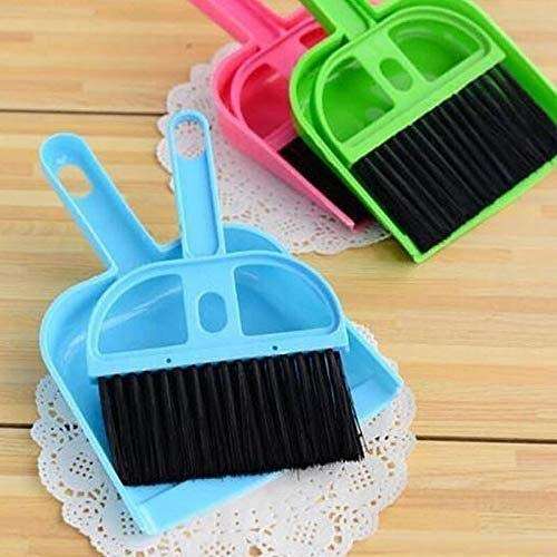 DarkShri Mini Dustpan Supdi with Brush Broom Set for Multipurpose Cleaning Drawer Cleaner | Laptops | Keyboards 3