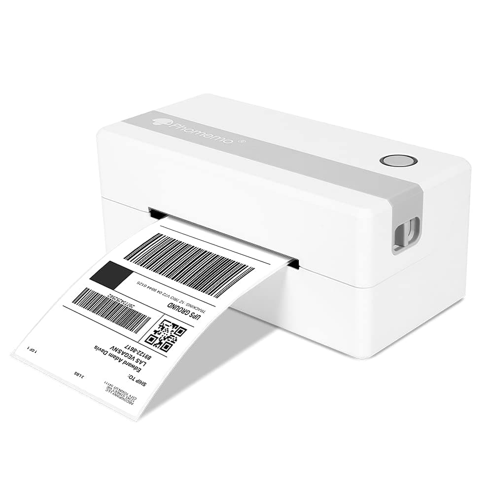 4X6 Shipping Label Printer - 150mm/s High Speed Label Maker Desktop Thermal Barcode Printers, Phomemo PM-246 for UPS, USPS, Etsy, Shopify, Amazon, FedEx, Ebay - Compatible with Windows & Mac