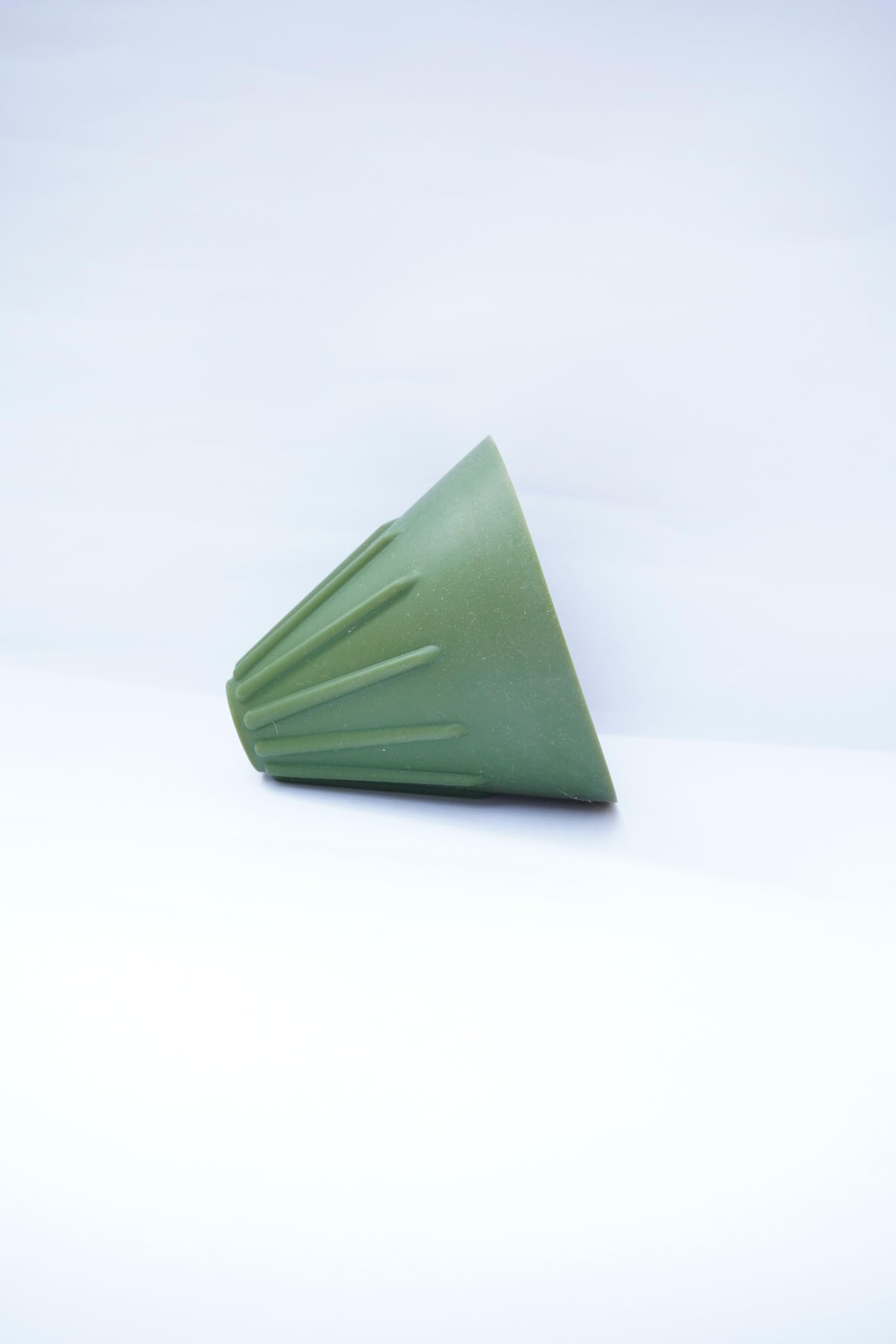 blukup Collapsible Pour Over Coffee Maker – Portable Green Silicone Coffee Dripper, Reusable Filter for Camping, Travel, Home & Office