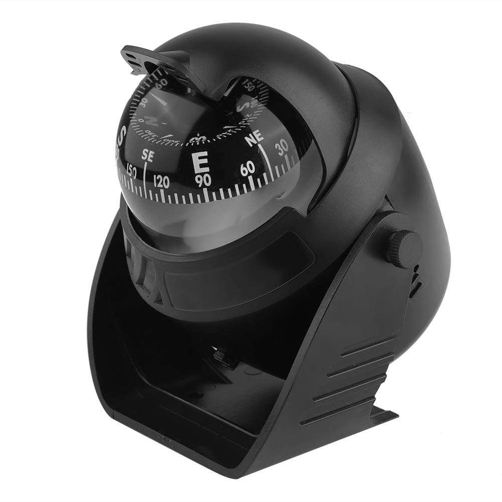 Vehicle Dashboard Compass Auto Dash Mount Navigation Automobile Direction Indicator Car Interior Navigation Tool Dashboard Mounted Compass 1