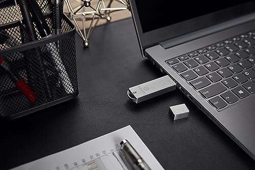 Kingston Ironkey S1000 128GB Encrypted USB Flash Drive On-Device Cryptochip FIPS 140-2 Level 3 Multi-Password Security Options IKS1000B/128GB 6