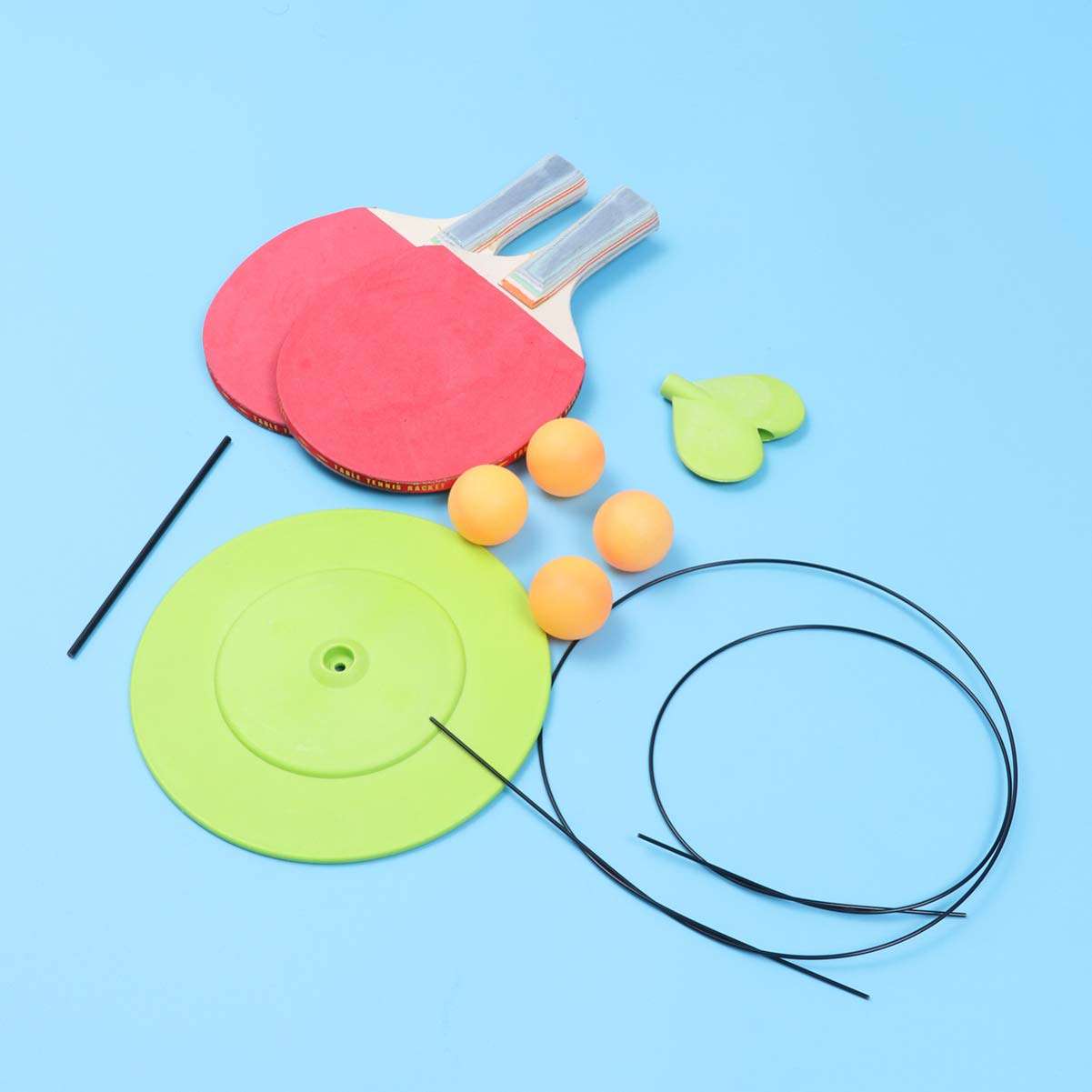 BESPORTBLE 1 Set Table Tennis Training Device Sports Training Toy for Children Table Tennis Training Tool Pong Trainer Machine Toys for Kids Toy for Kids Robot Individual pingpong 3