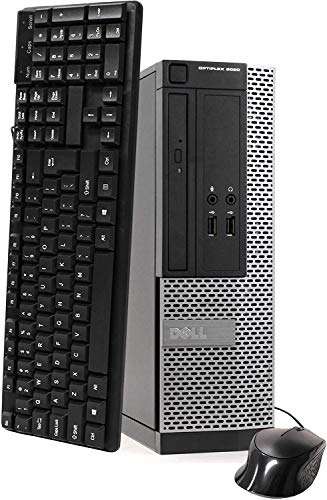 Dell OptiPlex 3020 Small Form Factor Desktop PC, Intel Quad Core i5-4590 up to 3.7GHz, 8G DDR3, 512G SSD, DVD, WiFi, BT 4.0, Windows 10 64 Bit-Multi-Language Supports English/Spanish/French (Renewed) 1