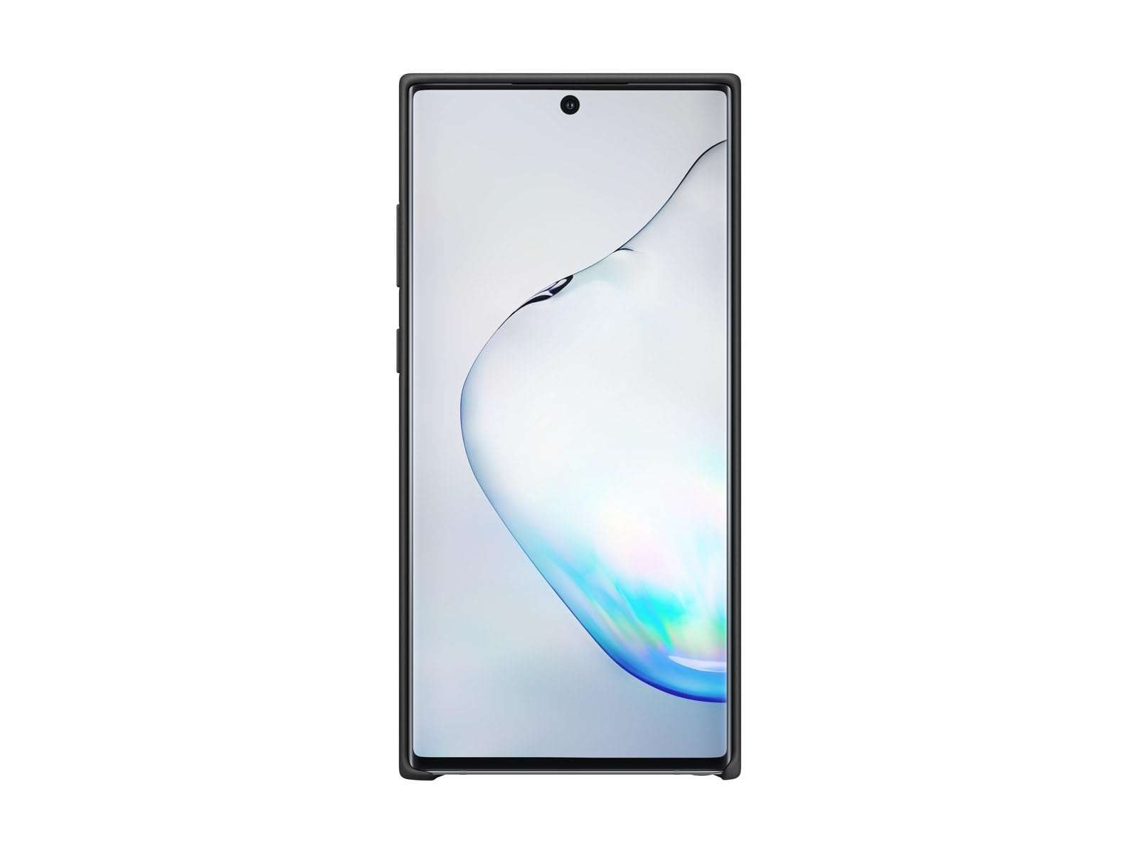 Samsung Galaxy Note10+ Case, Silicone Back Protective Cover - Silver (US Version with Warranty) 3