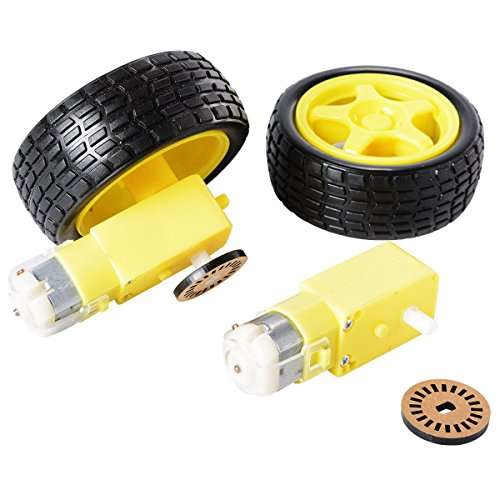 Adraxx New Smart Motor Robot Car Battery Box Chassis Kit DIY Speed Encoder For Arduino 3