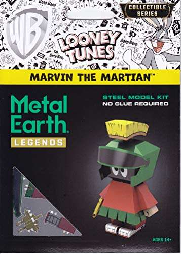 Fascinations Metal Earth Looney Tunes Marvin The Martian 3D Metal Model Kit 2