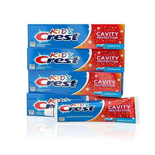 Crest Kid's Sparkle Fun Toothpaste Cavity Protection 2.7oz (3 Pack) 2