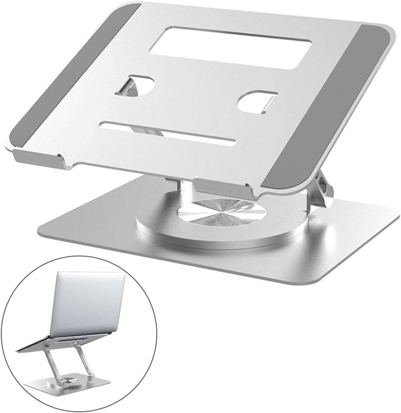 Foliam Laptop Stand for Desk Foldable Cooling Bracket Support Aluminum Alloy Inch Laptop Holder (26 CM - Big) 6