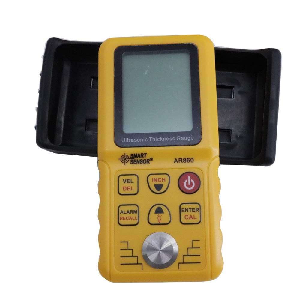 Graigar AR860 Digital Ultrasonic Thickness Gauge Tester Meter 1.00 to 300.00mm Steel Sound Velocity 1000 to 9999m/s 3