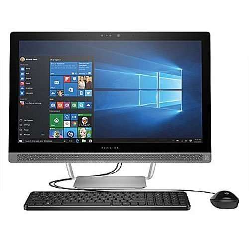 HP Pavilion 24-b016 All-In-One Desktop Intel Core i3-6100T 3.2GHz 8GB 1TB 23.8in W10 (Renewed) 1