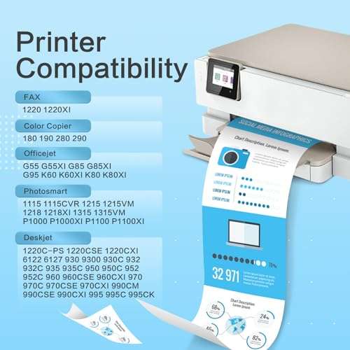 YATUNINK Compatible Ink Cartridge Replacment for LC51BK Ink Cartridge (5 Black) 2