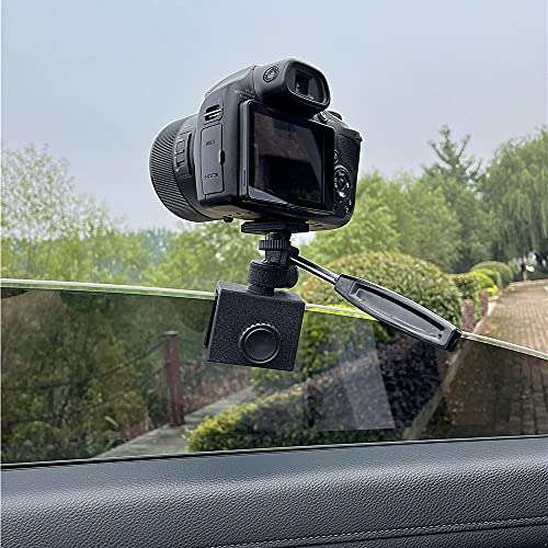 Jnrtifow Car Window Mount with Cell Phone Tripod Mount for Smartphone Camera Telescopes, Spotting Scopes, Binoculars, Night Vision Devices 6