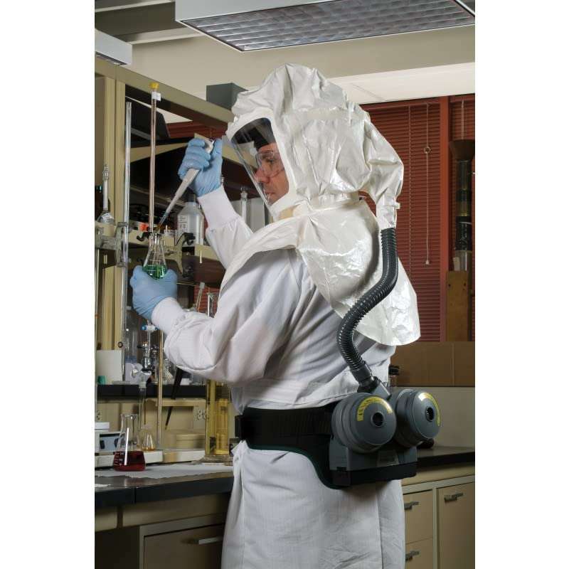 MSA 10081116 OptimAir TL Powered Air-Purifying Respirator Standard Kit - for Hoods, Standard Battery, Includes Charger & Appropriate Breathing Tube, Durable Respiratory Protection 5