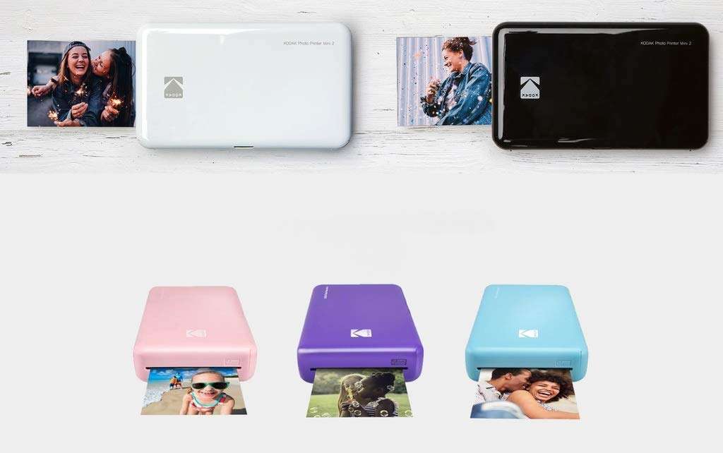 Kodak Mini 2 HD Wireless Portable Mobile Instant Photo Printer, Print Social Media Photos, Premium Quality Full Color Prints – Compatible w/iOS & Android Devices (Pink) 4