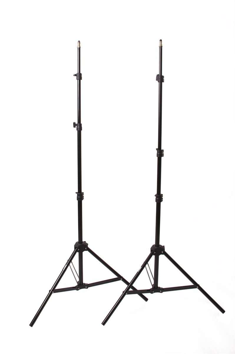 Fovitec 2-Light High-Power Fluorescent Studio Lighting Kit, 20"x20" Quick Setup Softboxes, 105W Bulbs & Light Stands for Portraits, Product Photos, Vlogging, Video Conferencing, & Live Streaming 4