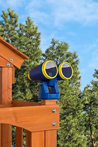 Plastic Playset Binoculars, Blue | Compatible with Most Wooden Swing Sets | Imaginative Play | Hardware Included | Easy to Install | DIY Playground | Oversized Accessory 3