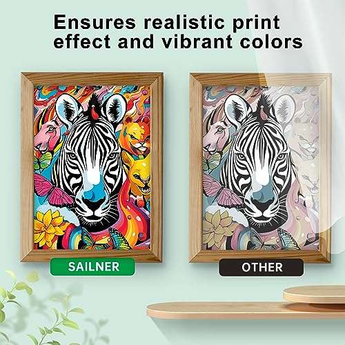 SAILNER 901XL Black Ink Cartridges(2-Pack) Remanufactured Ink for HP 901 901XL Ink Cartridges Work for HP Officejet 4500 J4524 J4540 J4550 J4580 J4624 J4680 Printer Ink 901 XL (High-Yield Black) 6