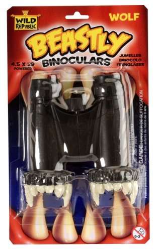 Wild Republic Beastly Wolf Binocular