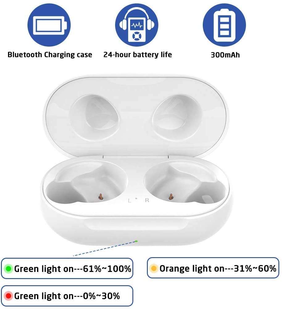 Lopnord Wired Charging Case Replacement Compatible with Samsung Galaxy Buds+ Plus SM-R175, Charger Case for Samsung Galaxy Buds SM-R170, Wired Charging Only (Earbuds not Included) 2