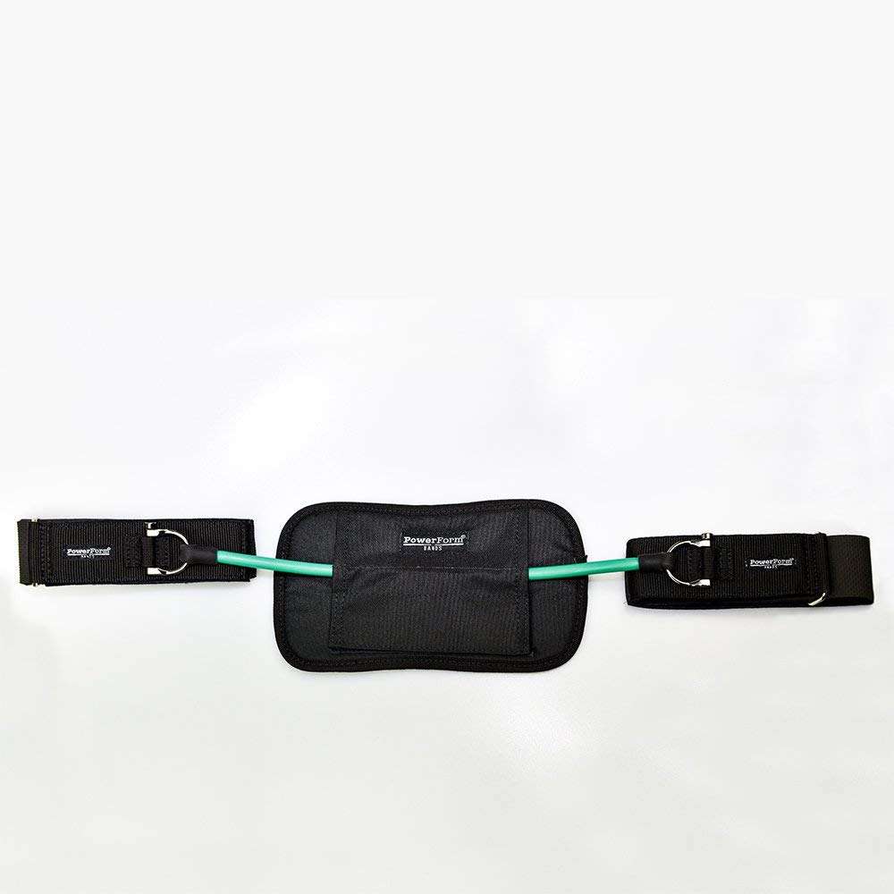 Golf Swing Trainer - Resistance Bands Training Kit to Help Golfers Reinforce Proper Swing Mechanics – Includes 2 Levels of Resistance, 2 Arm Straps, Back Strap, Bag, Instructions (PAR5 - Green, Red) 5