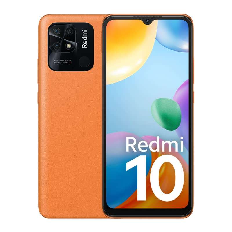 Redmi 10 (Sunrise Orange, 4GB RAM, 64GB Storage) 1