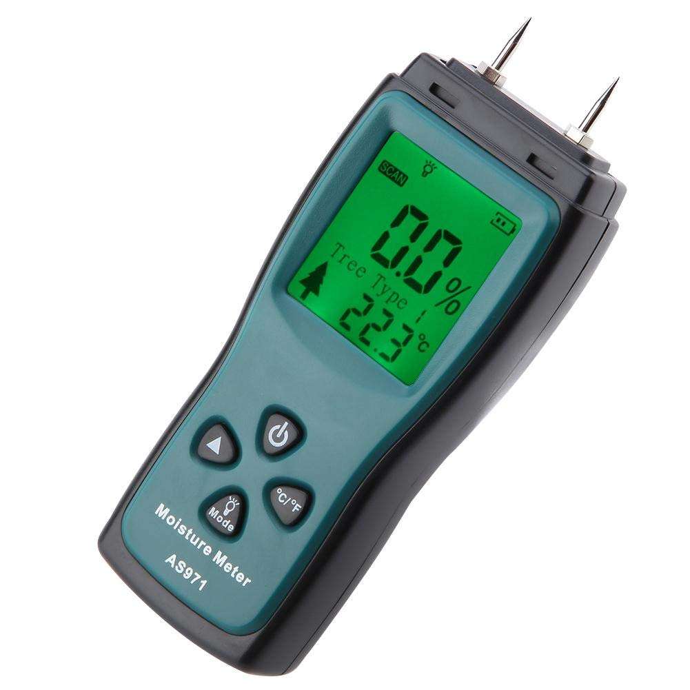 Meter Moisture Detector Digital Moisture Meter Wood to accurately measure the percentage of water in wood for firewood, paper, flooring, firewood and trees 1
