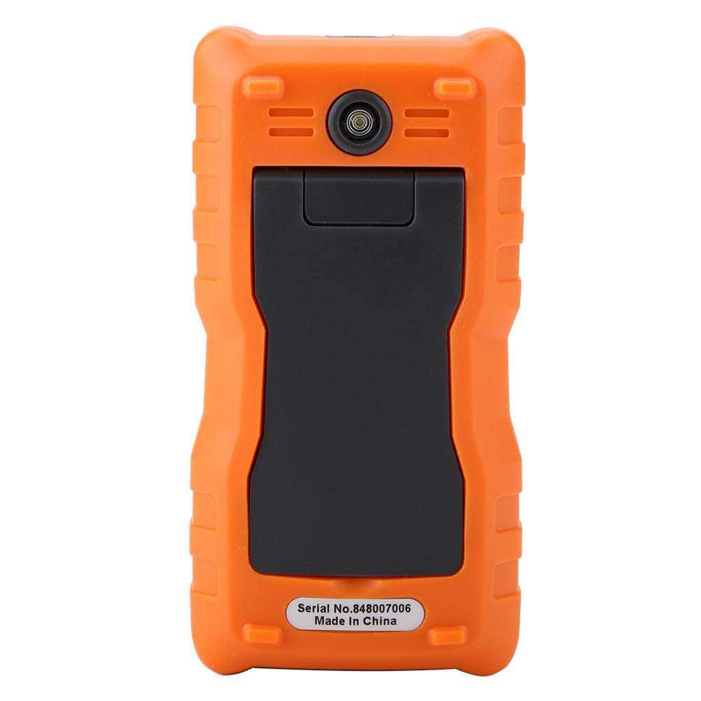 Yadianna ANENG V01B Multimeter 4000 Counts Digital Auto-Ranging Temperature True-RMS Smart NCV LCD Backlight Electrical Tester DC 36V AC 25V(Orange) 6