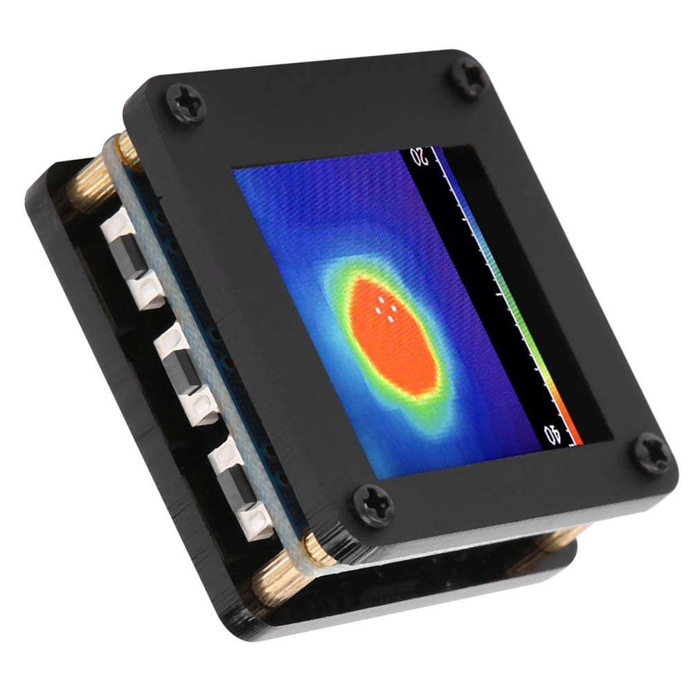 Ccylez Thermal Imager,AMG8833 8x8 Infrared Thermal Imager Temperature Sensor 7m/23ft Farthest Detection Distance,Infrared Thermal Imager AMG8833 8x8 6