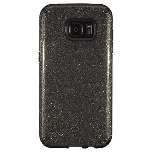 Speck Products CandyShell Cell Phone Case for Samsung Galaxy S7 Edge - Retail Packaging - Obsidian Gold/Black - 75868-5637 1