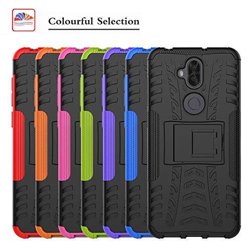 LiuShan ZenFone 5Q ZC600KL case, Shockproof Heavy Duty Combo Hybrid Rugged Dual Layer Grip Cover with Kickstand for ASUS ZenFone 5Q (ZC600KL) 6.0-inches Smartphone (with 4in1 Packaged),Green 6