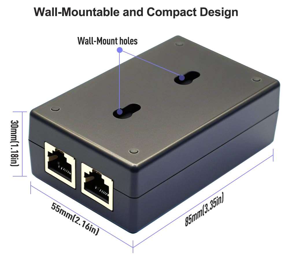 Gigabit DC PoE+ Injector | 12V 24V (12-48V) DC Input | 50V 30W DC PoE+ Out | DC-DC Convertor + 802.3 af/at Solar PoE Injector Adapter for ePMP2000/3000, Force400/425, Q61, PoE Lighting 5