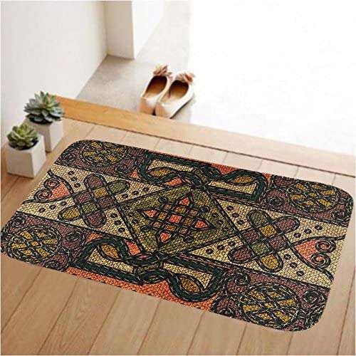 WorldCare® Non Slip Bath Kitchen Front Indoor Floor Entrance Rug Door Carpet (Imported Item)35007 1