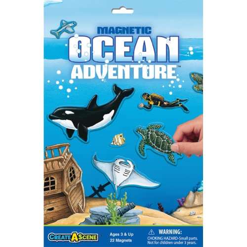 Create-A-Scene Magnetic Playset - Ocean Adventure 1