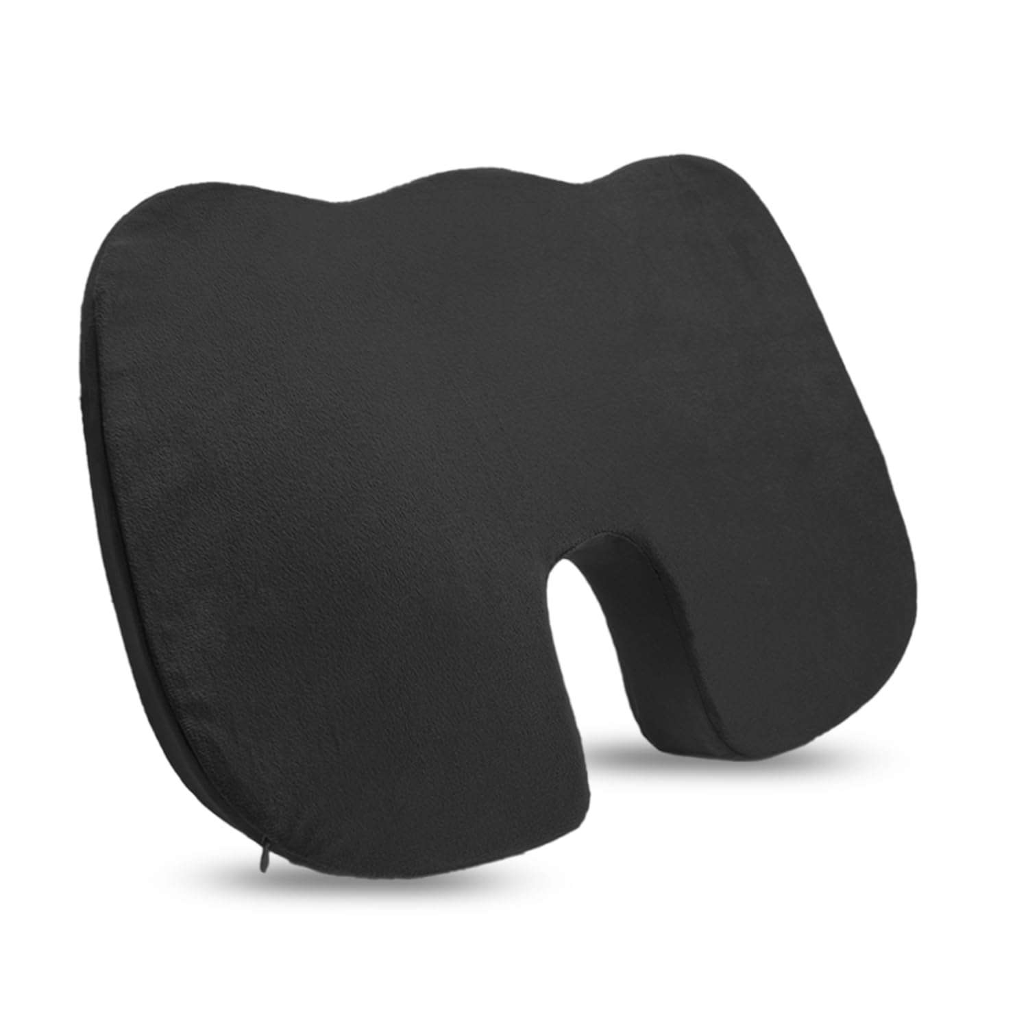 Sassoon Chair Cushion for Tailbone, Sciatica, Lower Back Pain Relief (Pack of 1) - Black 1