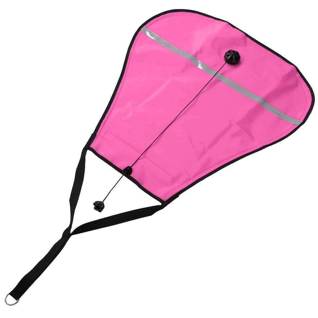 UJEAVETTE Deluxe Nylon 70lbs Salvage Lift Bag with Dump Valve for Scuba Diving Pink 4